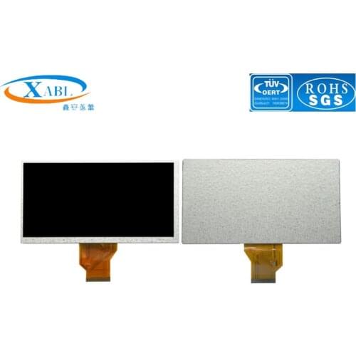 XABL 7.0 Inch LCD TFT Color Screen Interface Full View Memory No Touch 800*480 Resolution Customizable