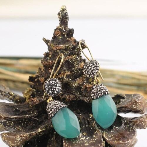 Women Silver Tiger Eye Stone Midi Dangling Earrings, Handmade Silver Special Design Gift Earrings