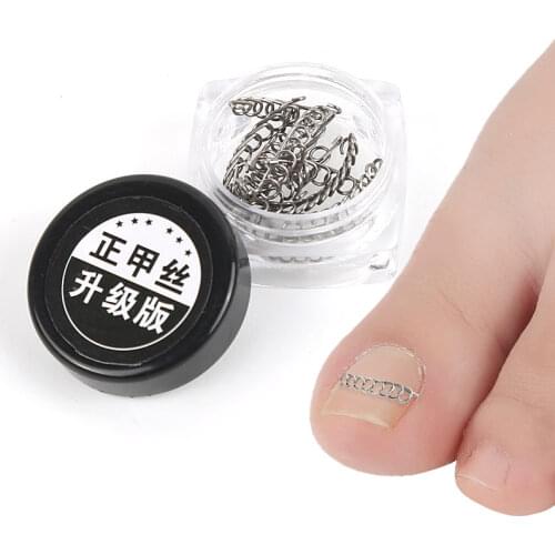 12pcs Nail Art Ingrown Toenails Toe Nail Correction Wire Recover Care Paronychia File Patch Corrector Foot Pedicure Tool