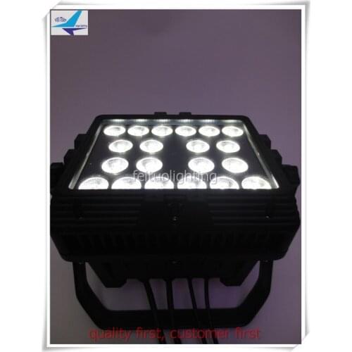8light + 2 flight case 20x18w outdoor rgbwa uv 6 in 1 Mini City Color IP65 Uplight Wall Washer