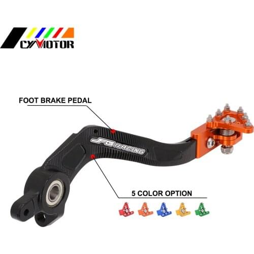 Aluminum rear Brake Pedal lever brake For KTM SX SXS XC XCW XCFW EXCF SXF 125 150 200 250 300 350 450 500 530 TE FE TC FC