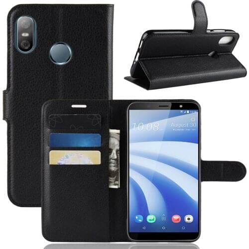 Brand gligle fashion protective case cover for HTC U12 Life case PU leather wallet shell
