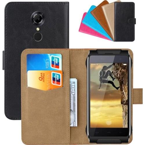 Luxury Wallet Case For HomTom HT20/HT20 Pro PU Leather Retro Flip Cover Magnetic Fashion Cases Strap