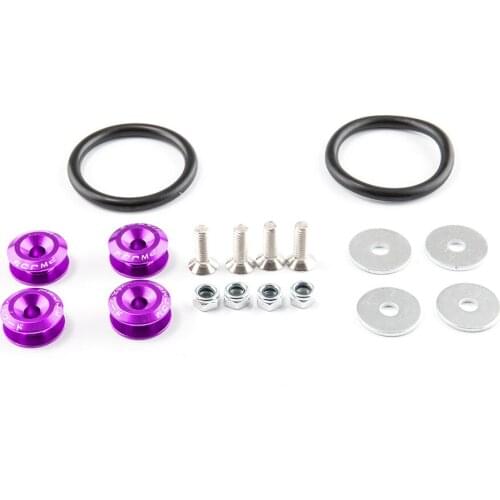 Chrome Quick Release Fasteners For Front Bumpers Rear Bumpers Surrounds Reinforcement Ring