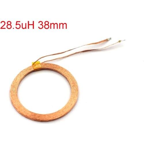 Induction Coil XKT-L6 of 28.5uH38mm Wireless Charging Coil 38mm 28.5uH