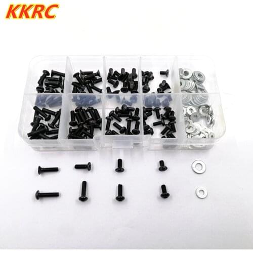 Screws Box Set Round Head Screw For 1/10 HSP WLtoys HIMOTO Tamiya HPI Kyosho D90 SCX10 RC Car Parts