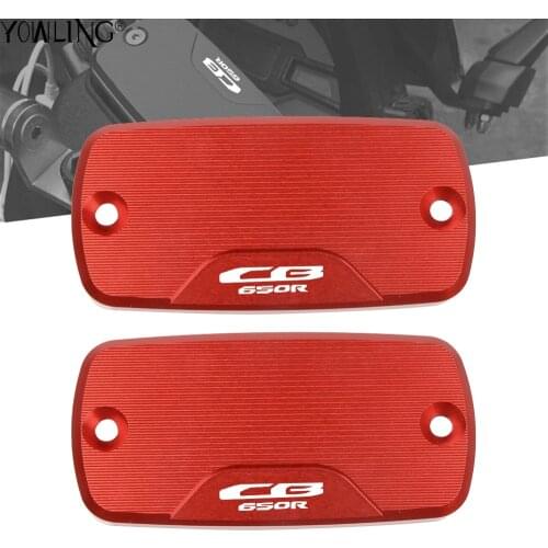 Fluid Reservoir Cap FOR HONDA CB650R CB 650R 650 R 2018-2019 Motorcycle Accessories CNC Aluminum Upper pump cover