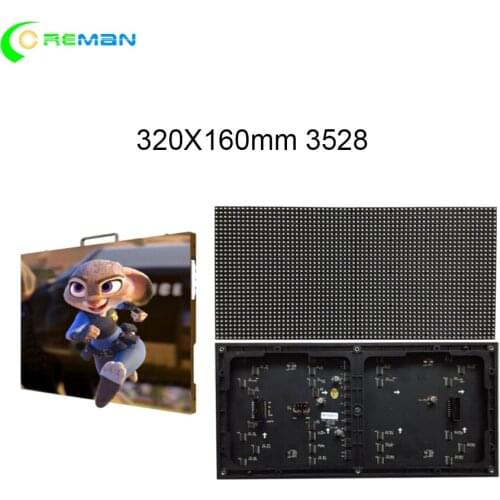 Better quality 3528 lamp SMD Indoor 64x32 led display module 5mm dot matrix P5 led panel sale led module with driver