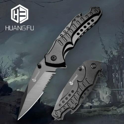 Mantis Military Folding Knife Mini-Knife Outdoor Combat Survival Hunting Knife Self-defense Tactical EDC Tool Pocket Knife