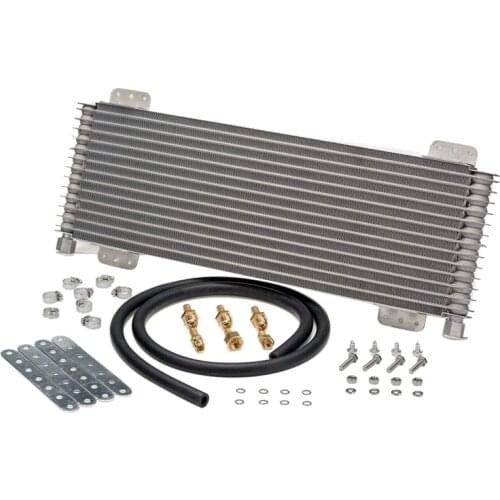 Low Pressure Drop Transmission Oil Cooler Gearbox Cooler Auto Parts with Mounting Hardware LPD47391 47391 40,000