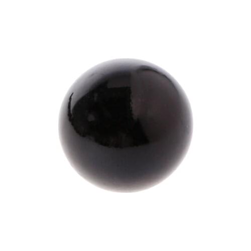 100Pcs Glass Eyes 4 To 14mm Needle Felting Kit Black Beans Puppet Doll Craft BX0D