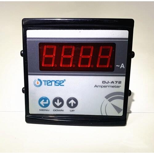 Tense DJ-A72 Slim Compact 72*72 Digital Single Phase AC Ammeter Ampermeter