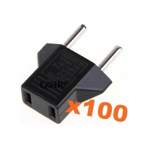 Wholesale High Quality Portable Universal US To EU Europe Travel Plug AC Power Wall Charger Outlet Adapter Electrical Converter