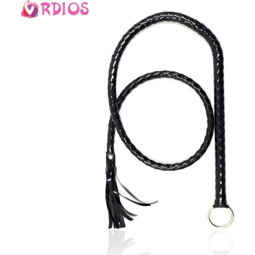 Sex Whip BDSM Lash Fetish Flogger Spank Paddle Beat SM Erotic Foreplay Toys Bondage Ratton Whip Sex Product For Couples Women