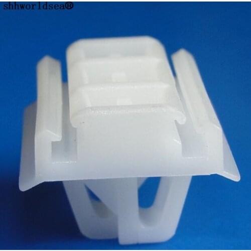 Shhworldsea Free shipping 100pcs POM White Retainer Fastener Clip For Honda 75306-SDA-A01 2003-On