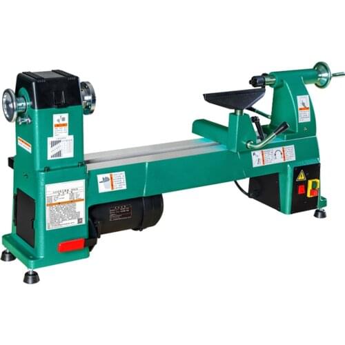 1000W 12.5 inch speed regulation Woodworking Car Lathe Woodworking Lathe Wood Rotary Lathe
