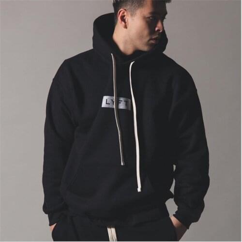 Winter Oversize Men Hoodies Long Sleeve Hooded Sweatshirt Pullover Mens Tops Blouse Pocket Pullover 4XL Thick Warm Coat Male
