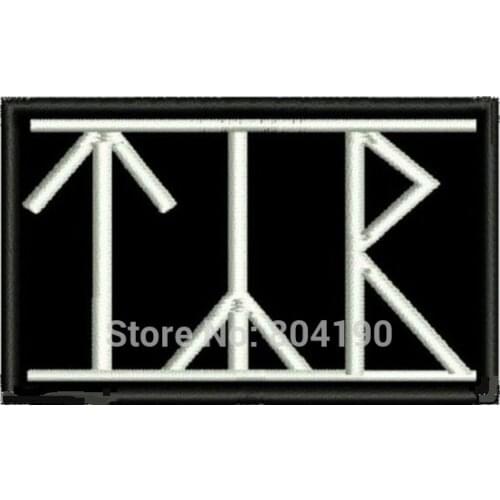 TYR PAGAN VIKING FOLK POWER DREAM THEATER WINDIR Music Band EMBROIDERED IRON On Patch APPLIQUE Rock Punk Badge