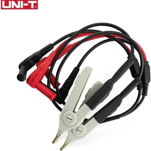 UNI-T UTL61 Parts Kelvin Test Leads Probes Clip LCR Meter Wire Cable Applies To UT612/UT611 Accessories Durable
