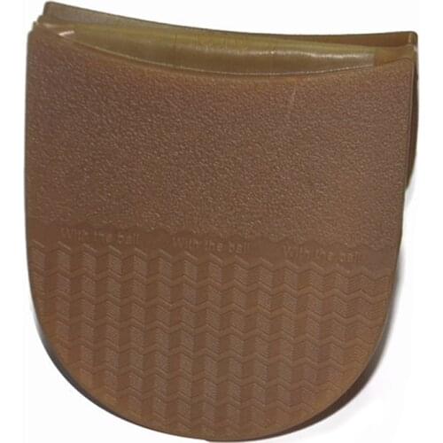 1pair Flat Rubber DIY Replacement Protector Heel Repair Shoe Soles Outsole Elastic Soft Anti Slip Thicken Men Women