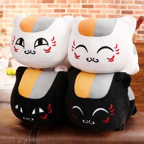1 Pcs Cartoon 20cm Natsume Yuujinchou Nyanko Sensei Soft Stuffed Plush Toys Cat Anime Plush Doll Toy Christmas Gift