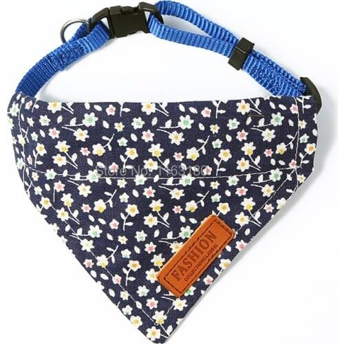 600 pcs/lot Dog Scarf Adjustable Collar Bandana Dog Collar Bibs Pet Puppy Scarf Saliva Towel Bib Pet Neckerchief