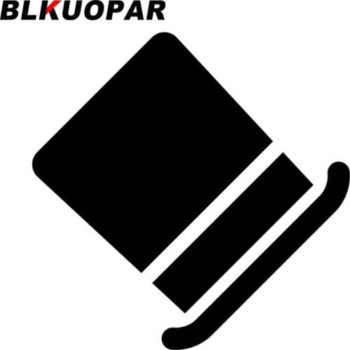 BLKUOPAR for Top Hat Car Stickers Waterproof Fashionable Decals Scratch-Proof Caravan Skateboard Decor Vinyl Car Wrap