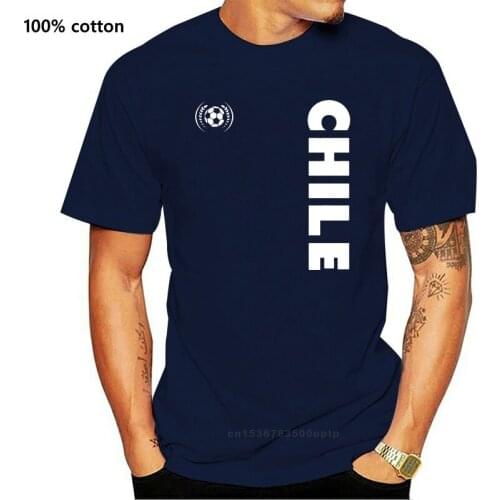 Chile National Soccer Team Football Fans T-Shirt Gift Idea Cotton Plus Size Clothing Tee Shirt