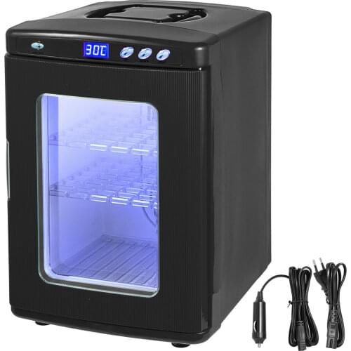 Reptile Egg Incubator 25L Black Reptile Egg Incubator 5-60°C Scientific Hatcher Heating Led Display For Small Reptiles