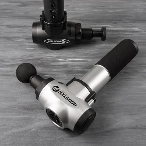 Massage Gun Booster E Deep Tissue Massager Therapy Body Muscle Stimulation Pain Relief for EMS Pain Relaxation Fitness Shaping