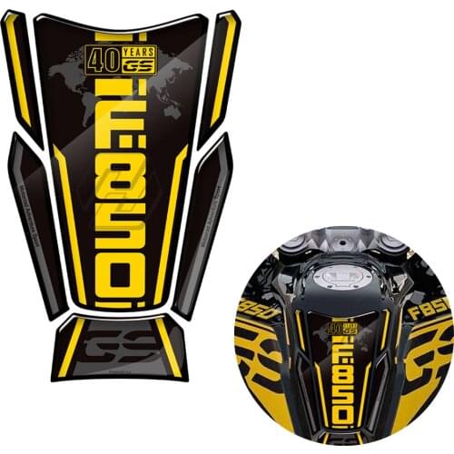 For BMW F850GS Adventure 40 Year Decals 2019-2021 Motorcycle Tank Pad Protector Sticker