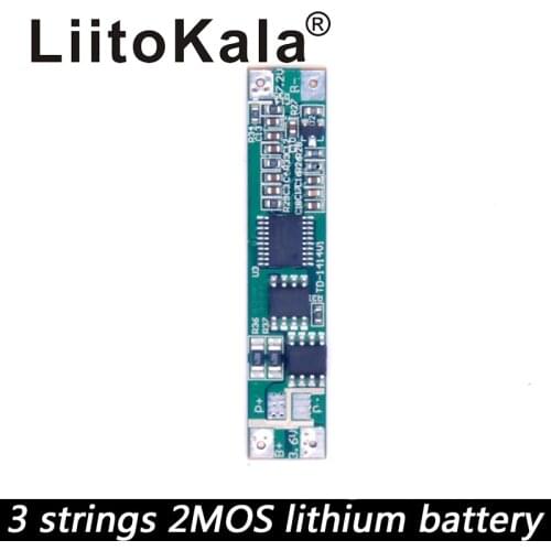 LiitoKala circuit board 3S 12V 18650 10A BMS 10.8V 11.1V 12.6V voltage protection board lithium-ion lithium battery protection