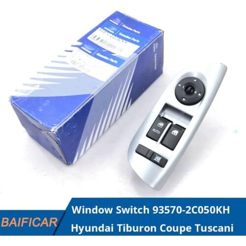 Baificar Brand New Genuine Front Left Main Window Control Switch Assembly 93570-2C050KH For Hyundai Tiburon Coupe Tuscani