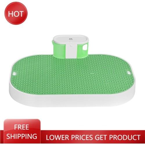 Portable Dog Toilet Automatic Pee Pad Plastic Double Layer Tray Dog Training Puppy Toilet Small Dogs WC Mascotas Toilet Cleaning