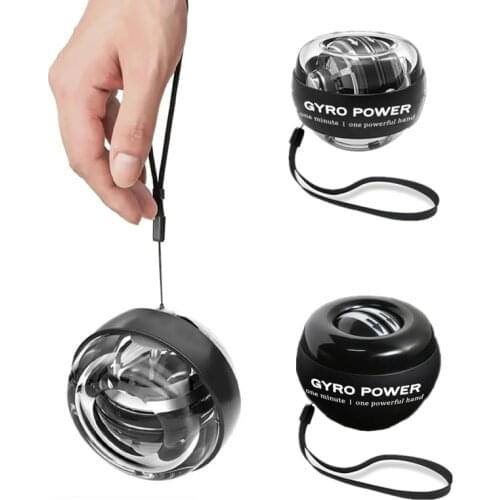 Self-Starting Silent Wrist Ball Wrist Power Forearm Muscle Force Trainer Portable Fitness Equipment Hand Strengthener Powerball