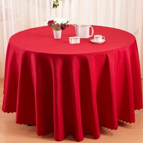 Wedding Table Cloth Plain Color Tablecloth Nappe Plastique Home Decor Rectangle Table Cover Table Cloth