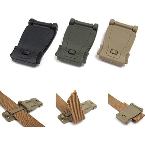 5PCS Molle Strap Buckle Tactical Backpack Bag Webbing Buckle Connect Clip Carabiner Accessories Outdoor Camping Accessories