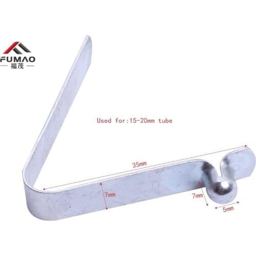 Kayak Paddle Clip Holder Paddle Spring Clips Push Button Spring Snap Clip Locking Tube Pin Keeper Mount for 9-25mm tube