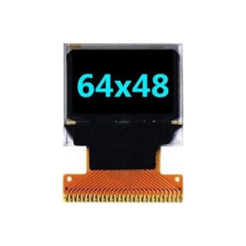 0.66inch OLED 64*48 watch screen Self-luminous, high brightness, high contrast, ultra-thin