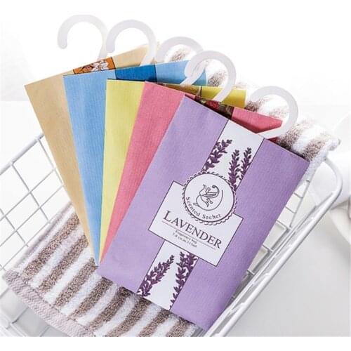 1PCS Wardrobe Closet Car Fragrance Air Freshening Sachet Hanging Fragrant Sachet Aromatherapy Bag Anti-pest and Anti-mildew