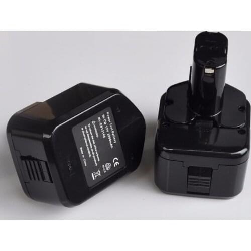 2PCS 2000mah 12V Ni-Cd rechargeable battery cell pack for Hitachi cordless Electric drill screwdriver EB1214L EB1214S EB1212S