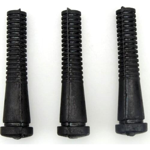 30 pcs Poultry Chicken Plucking Machine Black Plucker Plucking Fingers Hair Removal Machine 11cm Chicken Plucker