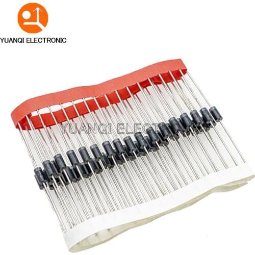 50pcs SF26 2A 400V DO-15 Rectifier Diode