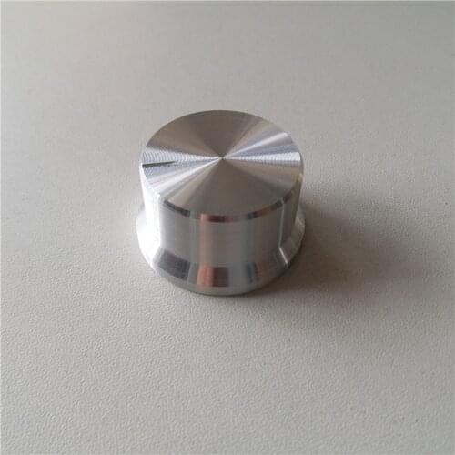 6pcs aluminum plastic knob potentiometer knob 34*19*6mm potentiometer cap Volume knob switch cap for HI-FI amplifier