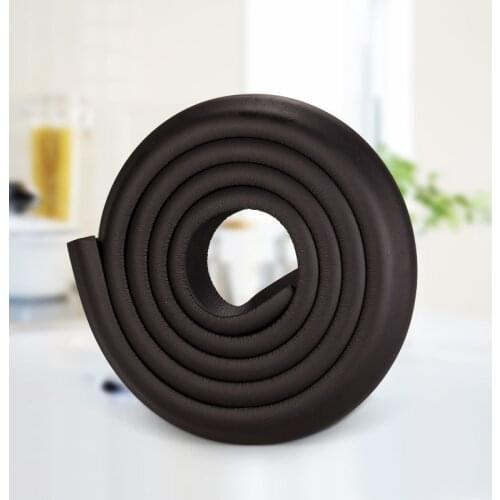 BLACK Soft Furniture Bumpers Corner Protectors for Children Table Safety Protection Foam Angle Table baby safe corner protector