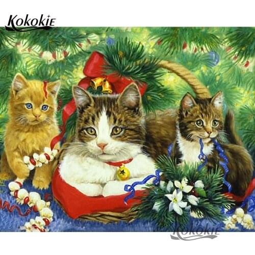 Diy 5d diamond painting cat full square full round diamond mosaic art diamond embroidery sale rhinestones pictures beadwork