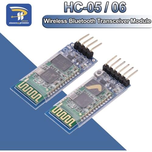 HC-05 HC-06 master-slave 6pin/4pin anti-reverse, integrated Bluetooth serial pass-through module, wireless serial For Arduino
