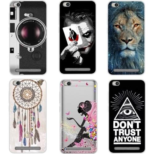 Cool Pattern Cover For Xiaomi Redmi 5A Case 5.0" Soft Silicone TPU Back Cover Cases For Xiaomi Redmi 5A 5 A Phone Case