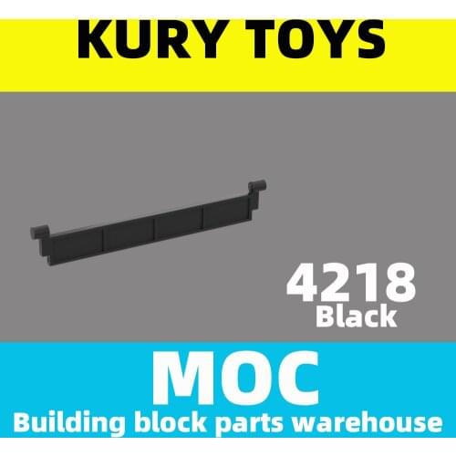 Kury Toys DIY MOC For 4218 100pcs Building block parts For Garage Roller Door Section without Handle For toy brick