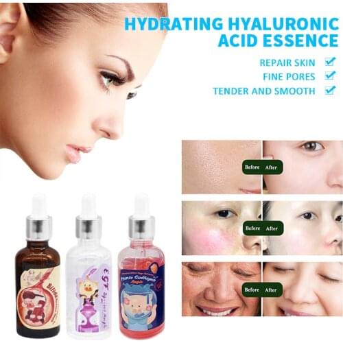 Lotion Essence Bioaqua Shrink Pores 50ml Korean Cosmetics Witch Hyaluronic Acid Whitening Moisturizing Serum Facial Skin TSLM1